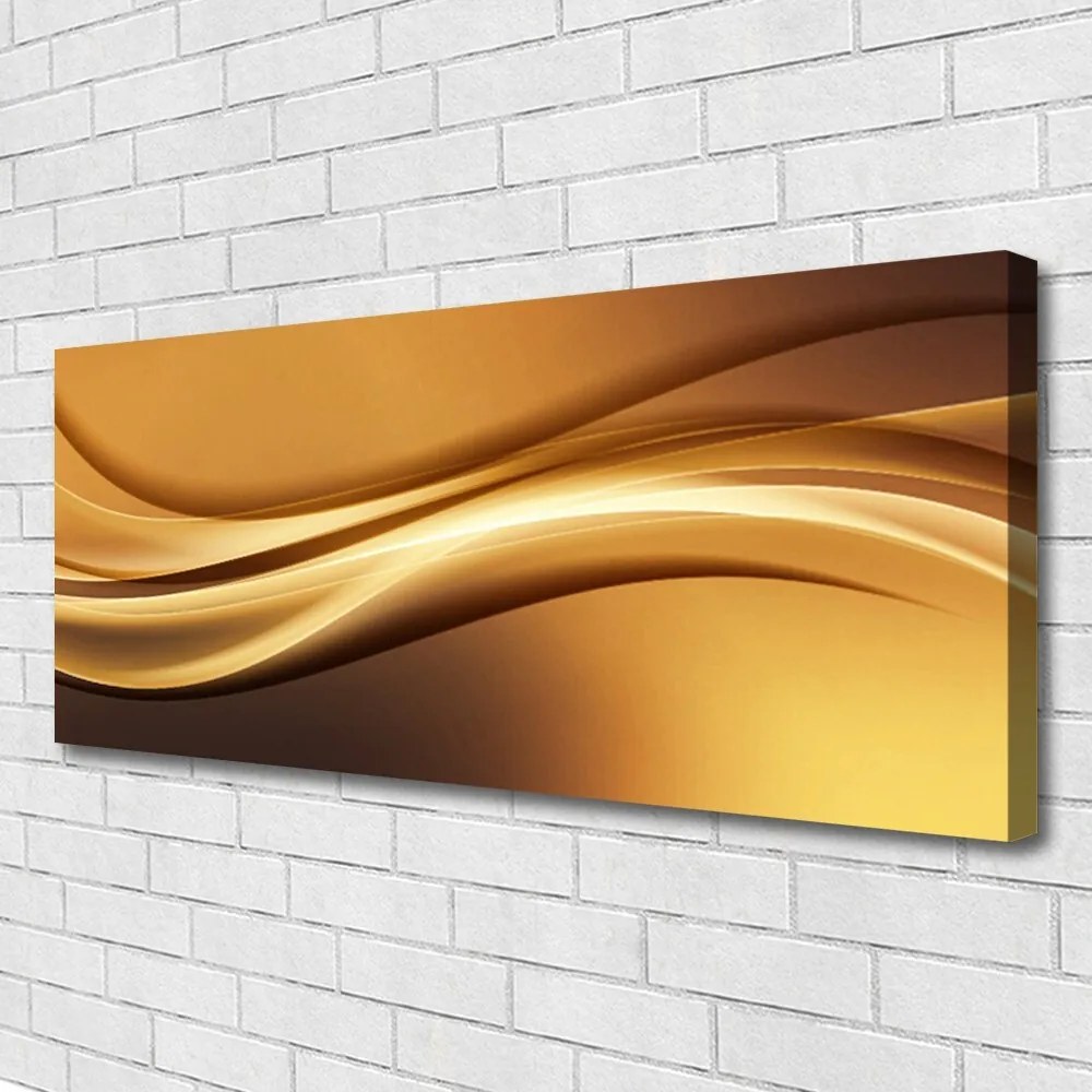 Obraz canvas Dynamiczne Fale Koloru