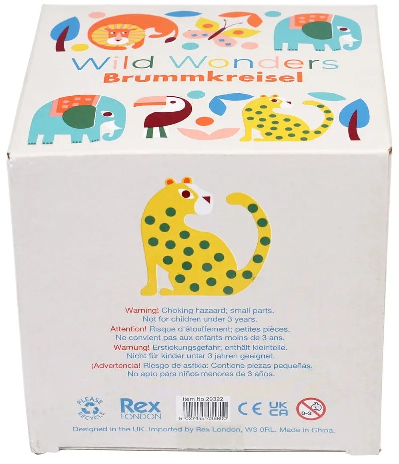Metalowy bączek Wild Wonders – Rex London