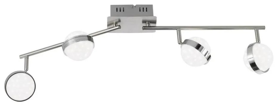 Wofi 7241.04.54.6000 - LED Ściemniane oświetlenie punktowe MONDE 4xLED/6W/230V