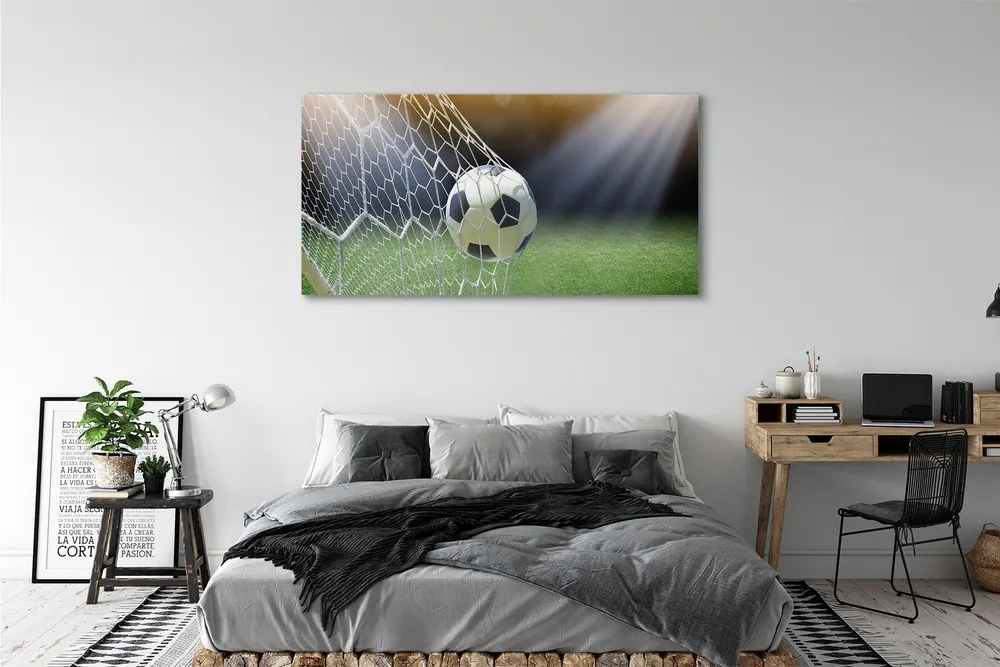 Zdjęcie na płótnie Piłka W Sercu Stadionu