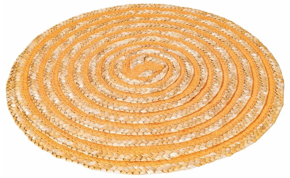 Maty stołowe z rafii zestaw 6 szt. ø 38 cm Spiral – Villa d'Este