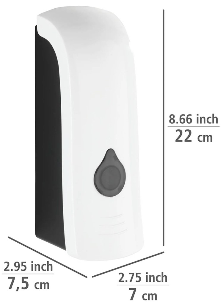 Dozownik do mydła i płynu do dezynfekcji RANERA, 280 ml, WENKO