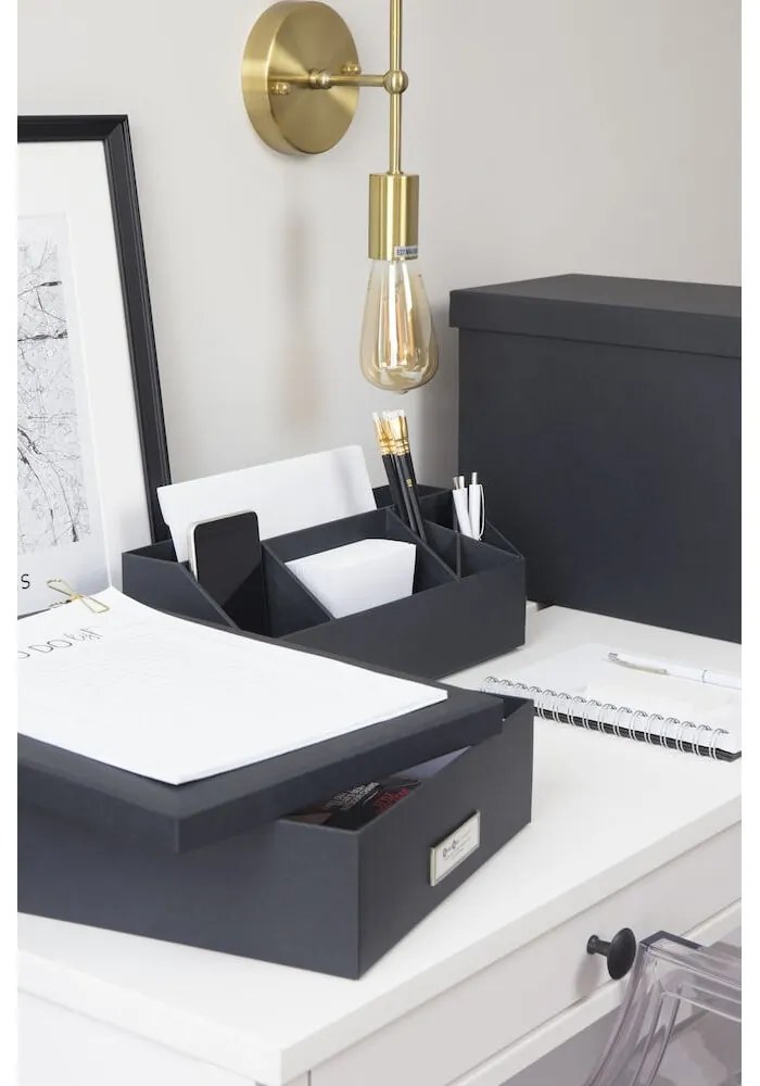 Kartonowy organizer na artykuły papiernicze Elisa – Bigso Box of Sweden