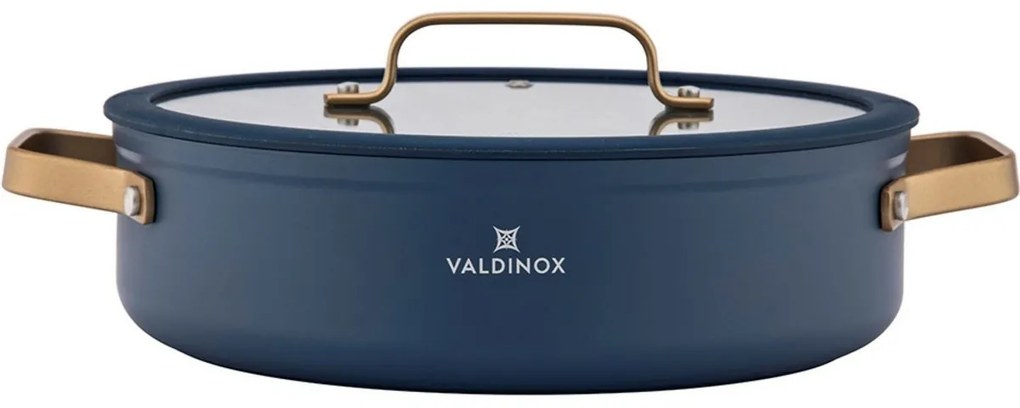 Valdinox Szeroka brytfanna z pokrywką Giovanni 26 cm, 3,5 l