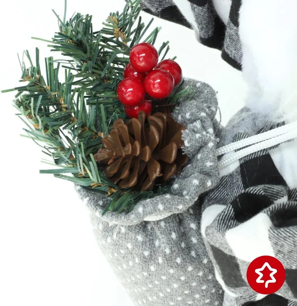 Mikołaj Silver 45 cm