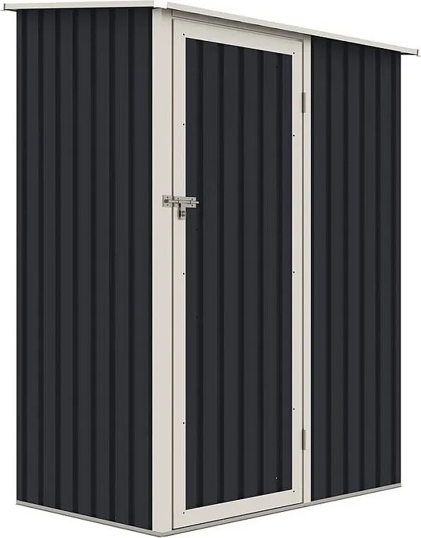 Wiata ogrodowa metalowa "Vega II" - 1,35 m² - Szara