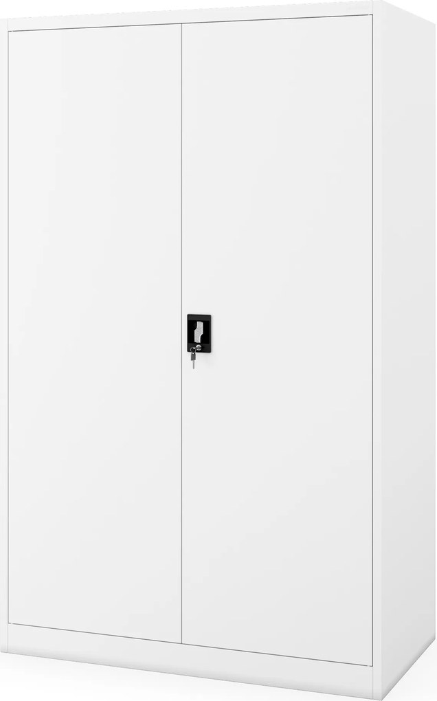 Szafa biurowa metalowa biała JAN II D600 1150 x 1850 x 600 mm