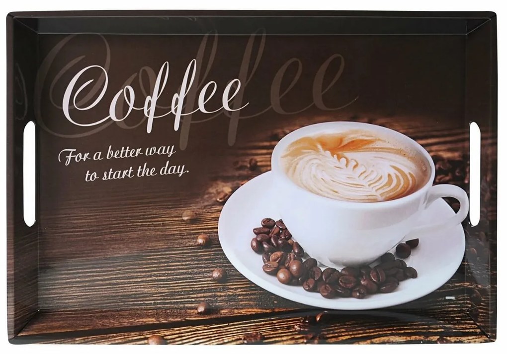 Kesper 77397 Taca do serwowania kawy, 50 x 35 x4,5 cm