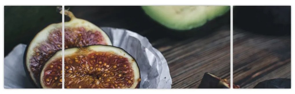 Obraz fig i awokado (170x50 cm)