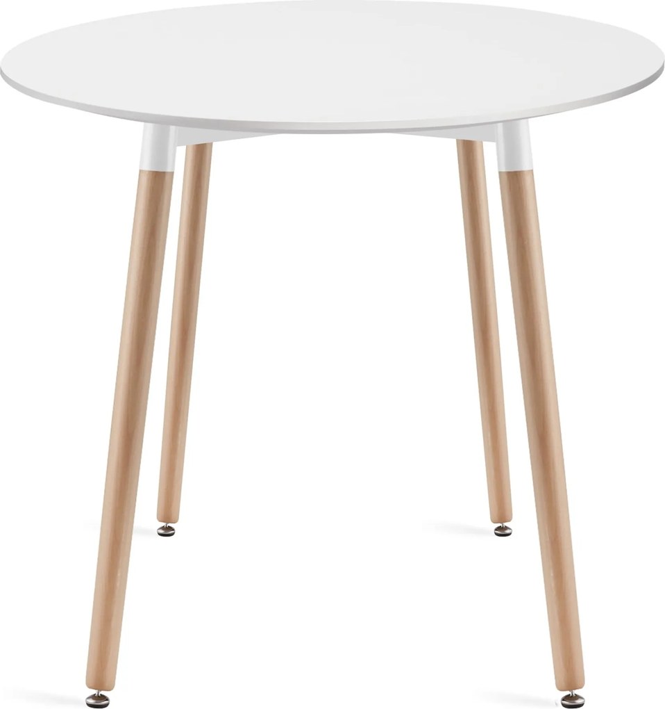 Okrągły stół skandynawski Kami 80 cm