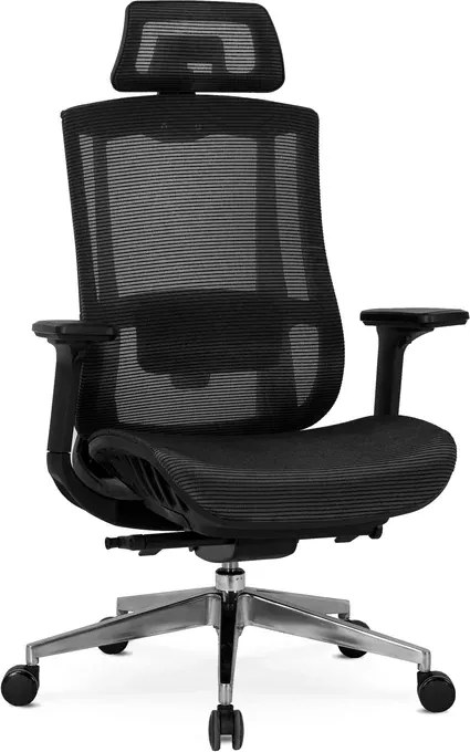 Fotel Biurowy Ergonomiczny Obrotowy DYLAN Czarny