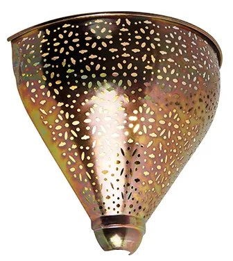 Orientalna lampa ścienna miedziana - Muraf