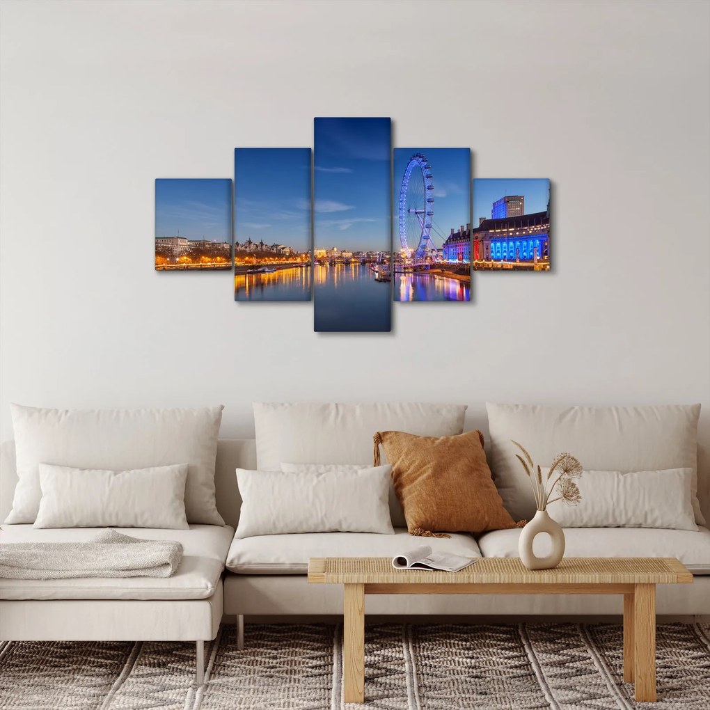 Obraz London Eye (125x70 cm)