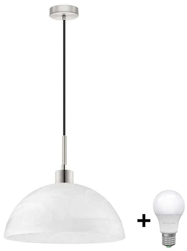 Lampa LED na lince 1xE27/60W/230V biała