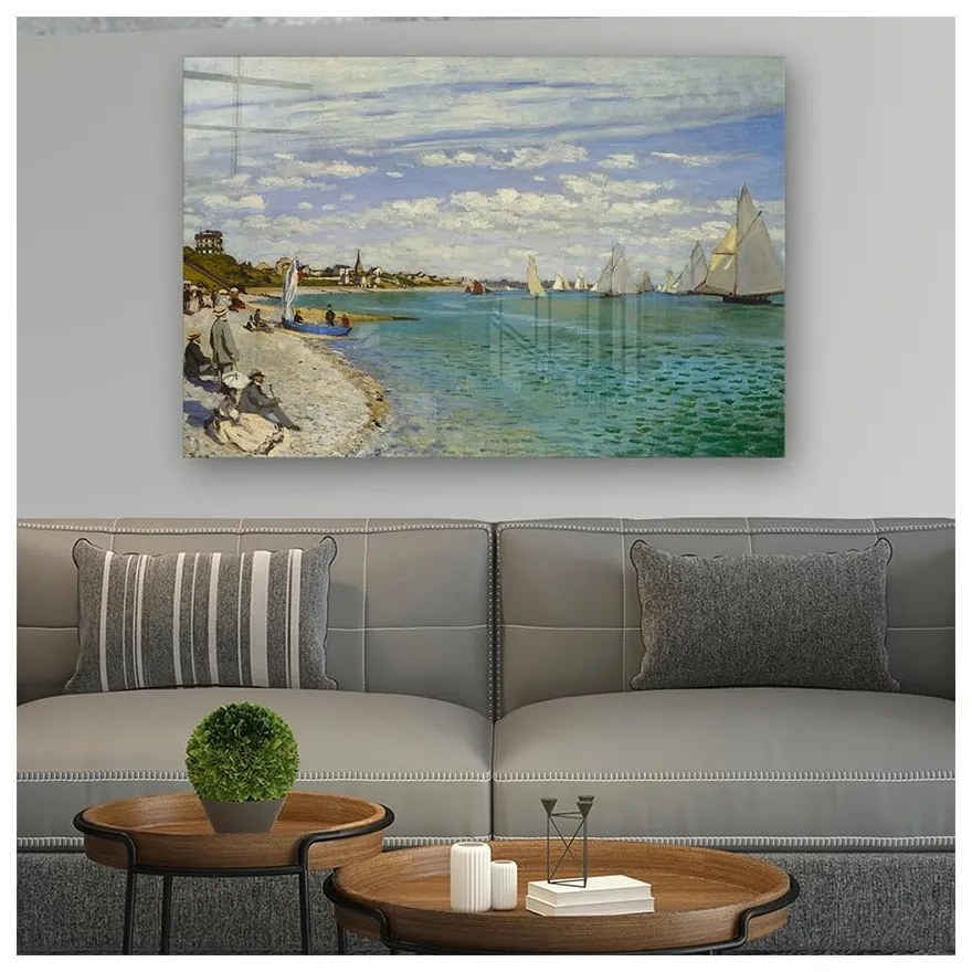 Szklany obraz 70x50 cm Claude Monet – Wallity