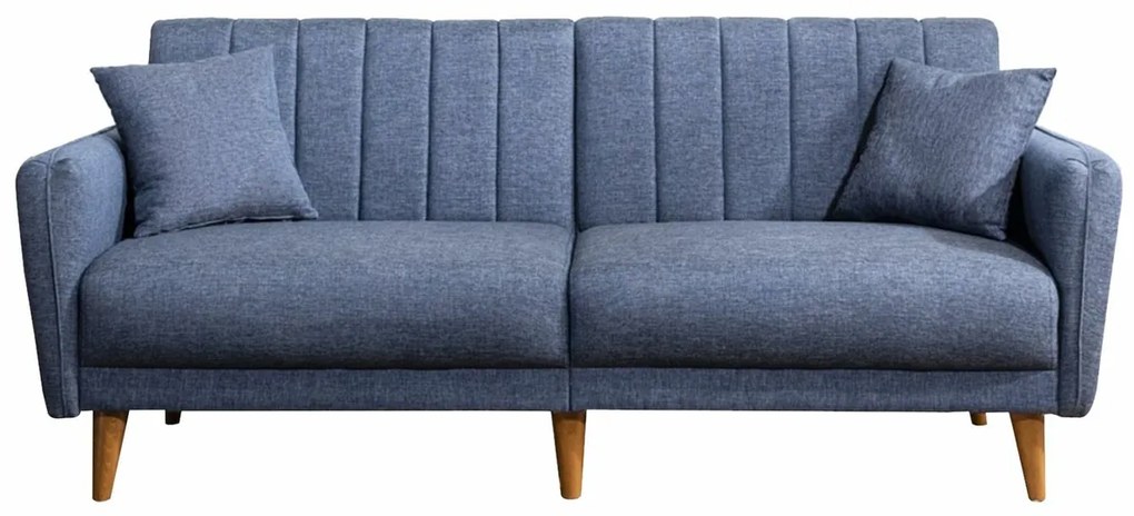 Sofa rozkładana Aqua ciemnoniebieska