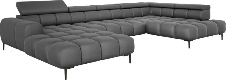 Narożnik PLAZA XL z elektryczną regulacją siedziska WERSAL