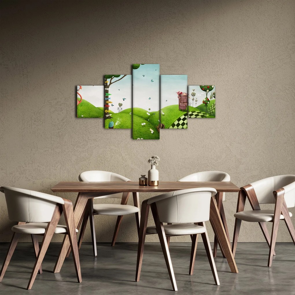 Obraz wspaniałego krajobrazu (125x70 cm)