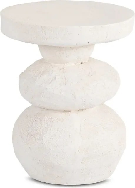 Stolik Kawowy LOVI 41 cm Krem/Beż Japandi