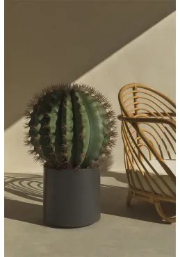 Sztuczny Kaktus Ferocactus ↑83 Cm - Sklum