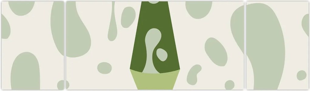 Obraz - Hipisi, lampa lawowa (170x50 cm)