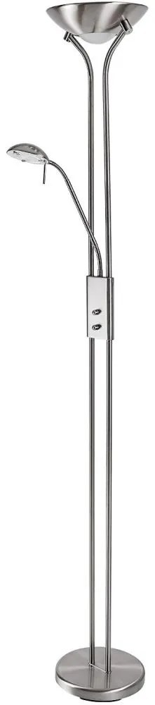 Brilagi - Lampa stojąca ściemnialna SCARLETT 1xR7s/230W/230V+1xG9/40W matowy chrom