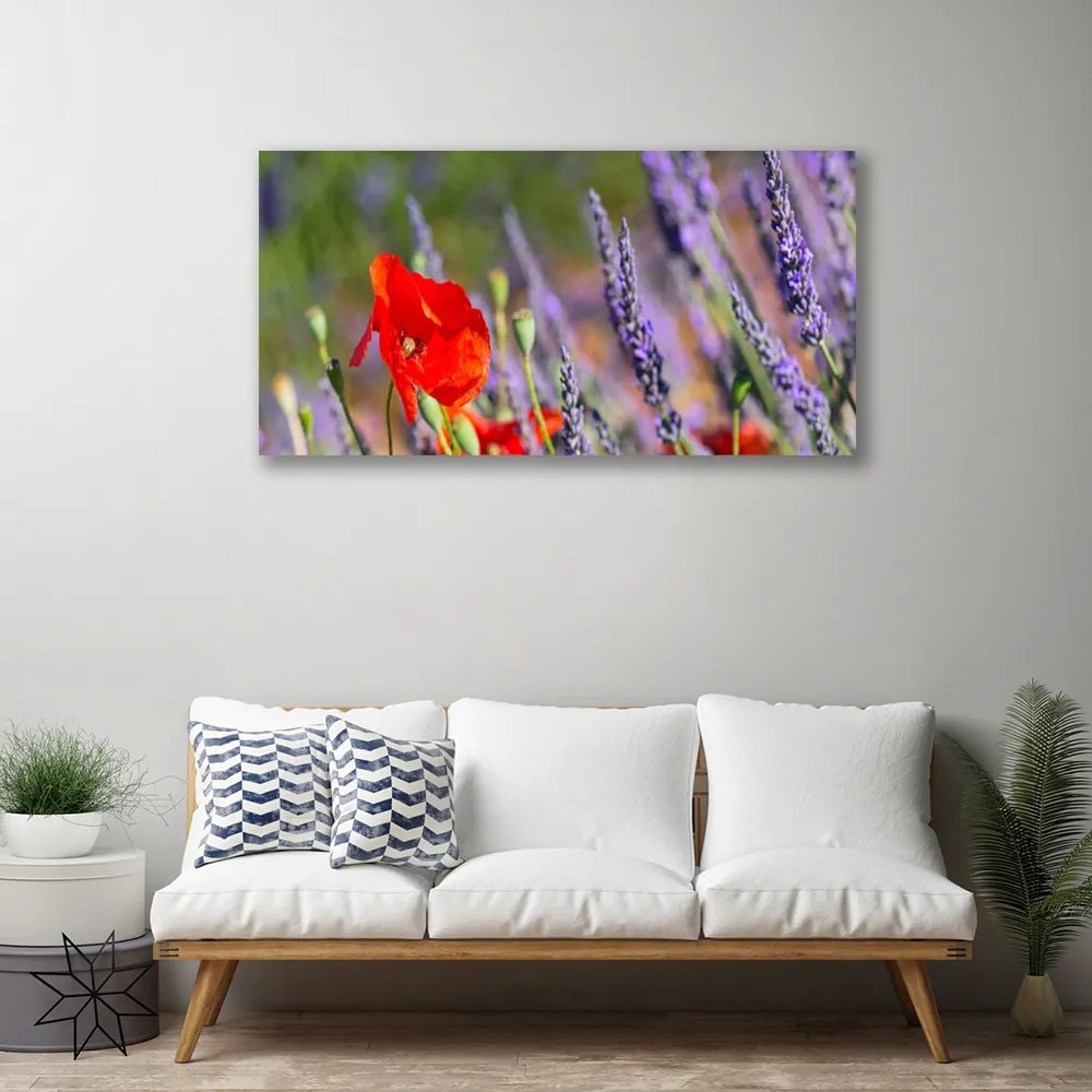 Obraz canvas na ścianę Dekoracyjny Motyw Roślinny