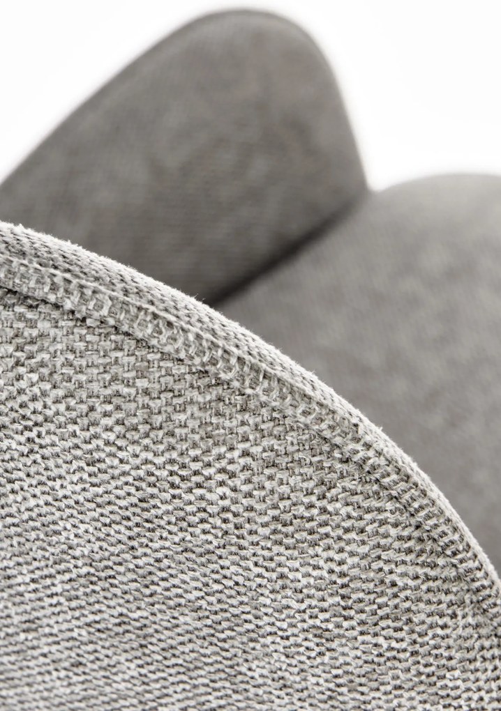 Krzesło popiel, nowoczesne, K481 wygodne, czarny stelaż, elegancki design