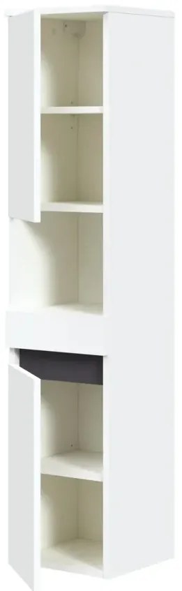 Szafka łazienkowa FIGARO 2D 30cm biała HALMAR