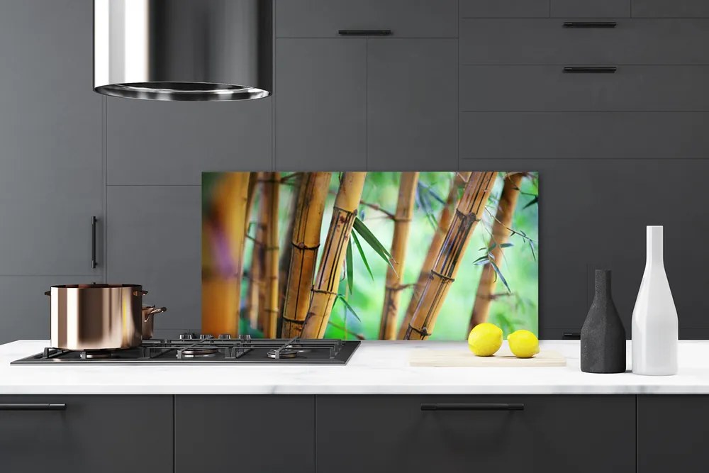 Panel nad blat kuchenny Harmonijny Akcent Bambusa