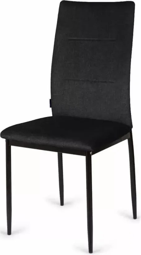Eleganckie tapicerowane krzesło Duo do jadalni salonu i wnętrz komercyjnych z wygodnym siedziskiem i nowoczesnym designem