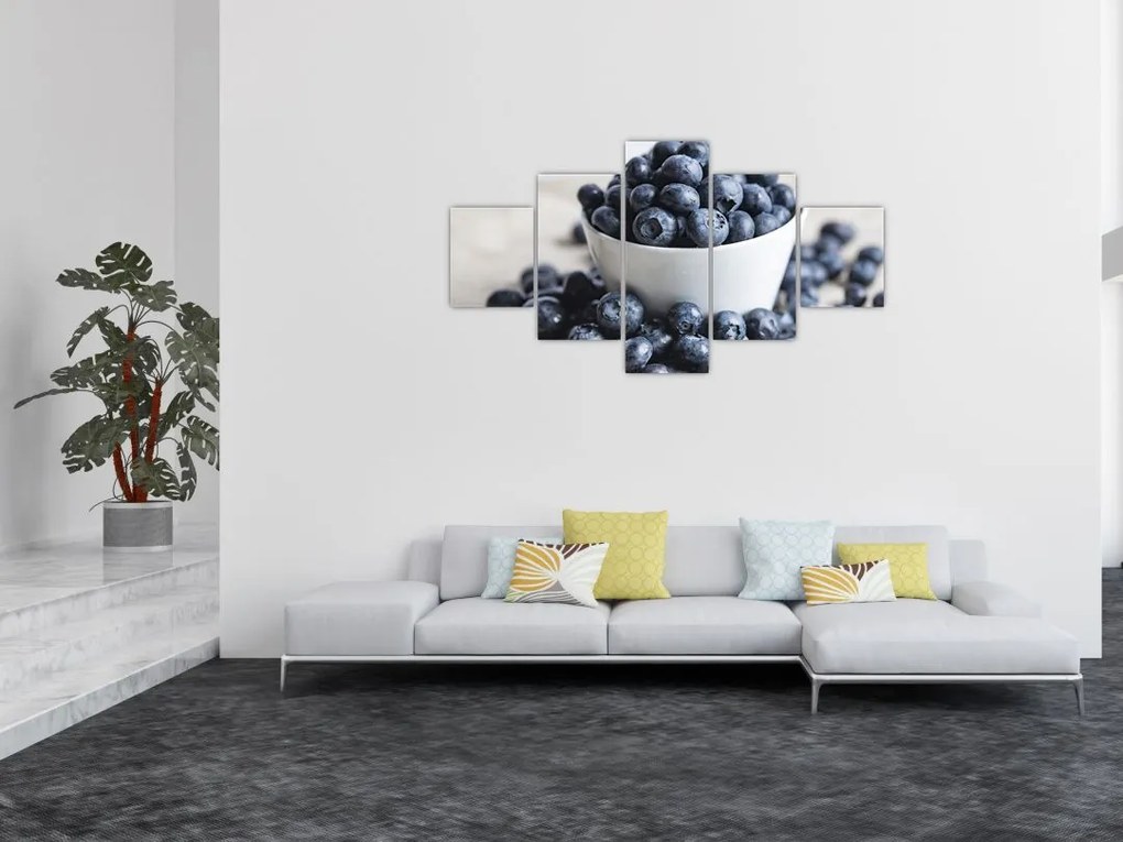 Obraz - Jagody (125x70 cm)