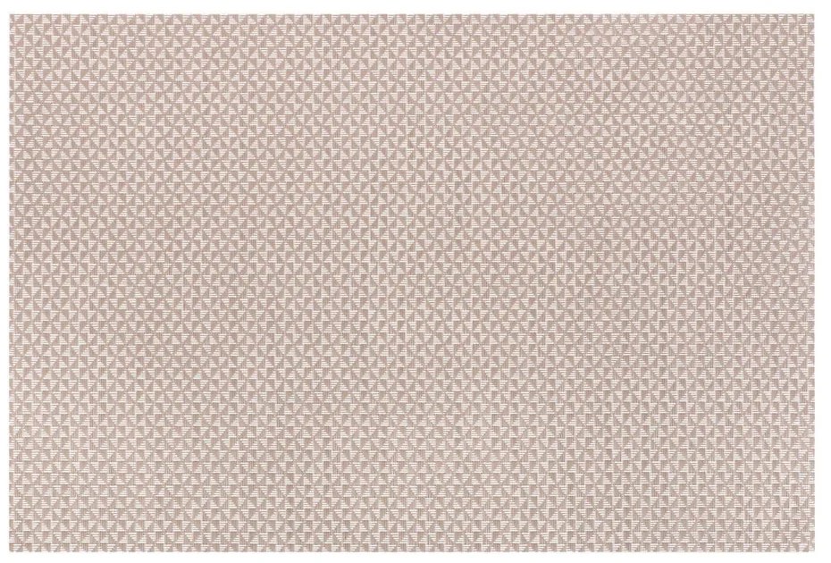 Brązowoszara mata stołowa Tiseco Home Studio Triangle, 45x30 cm