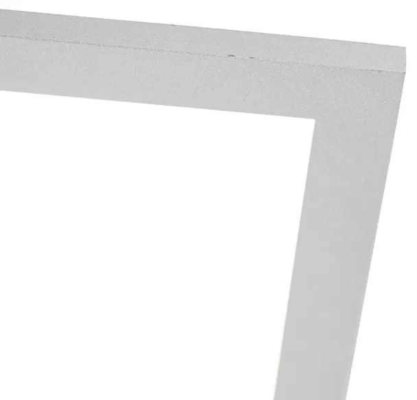 Lampa sufitowa stalowa 80 cm z wbudowanym LED i pilotem - Live Nowoczesny Oswietlenie wewnetrzne