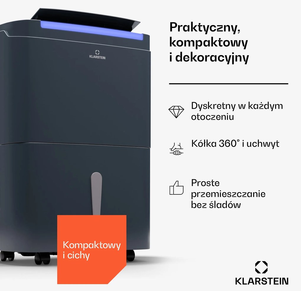 Klarstein DryFy Connect 30L Smart osuszacz powietrza