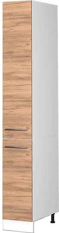 Szafka aptekarska złoty dąb energetyczny 30x58x206.8 fame-line