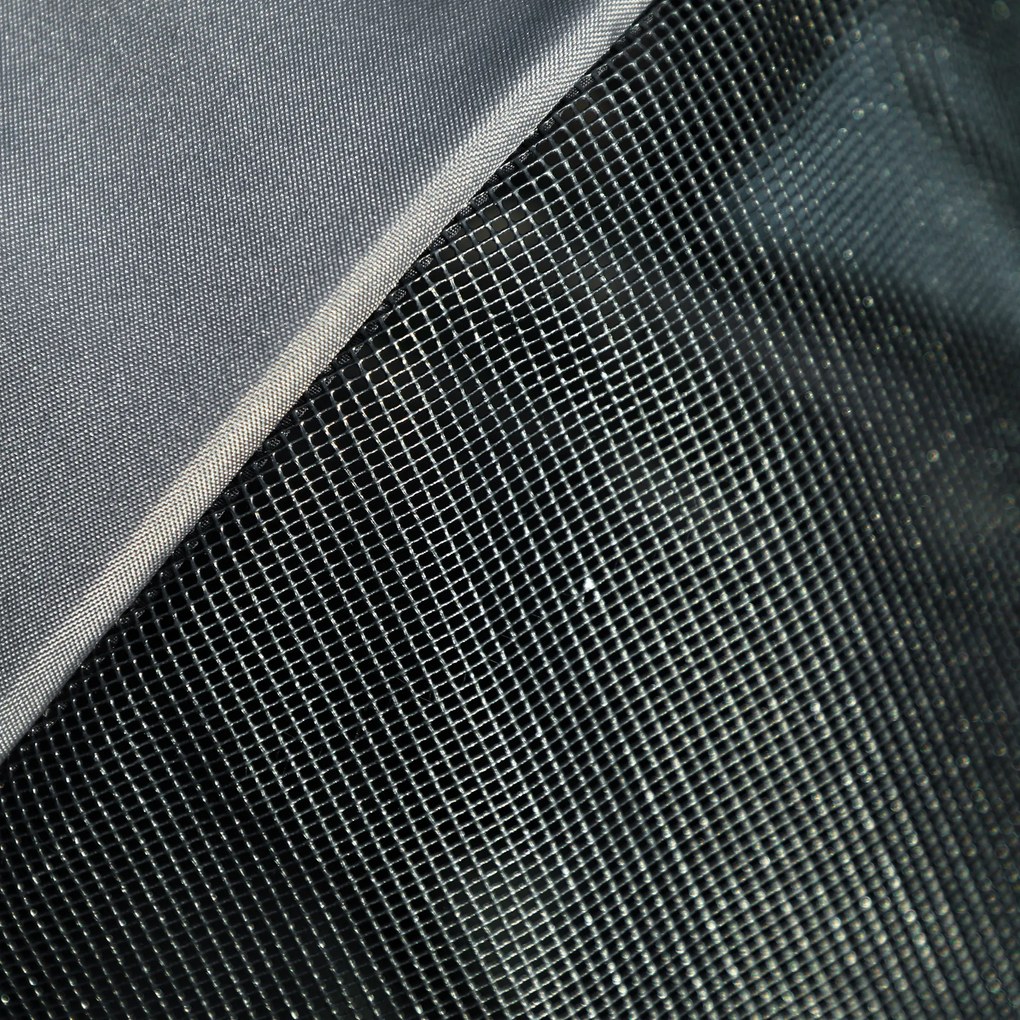 PawHut 3 w 1 Składany Wózek dla Zwierząt Domowych z 4 Kołami i Zdejmowaną Torbą dla Psów i Kotów, Szary