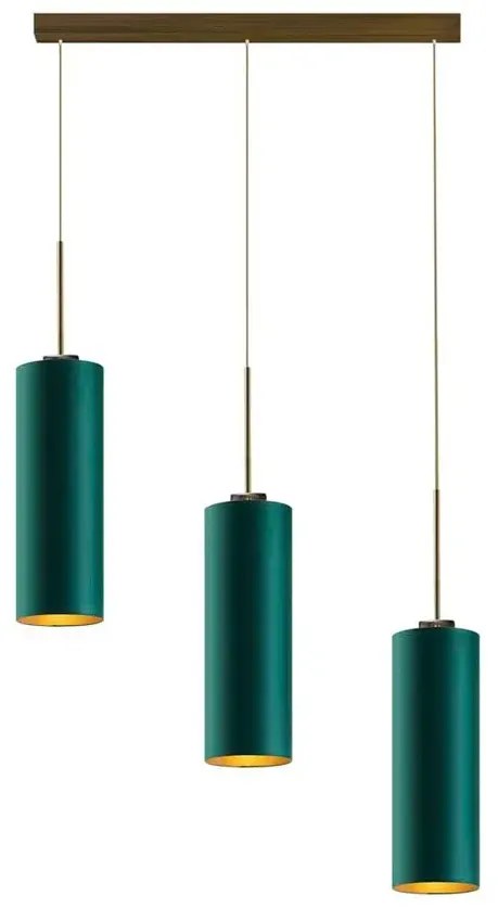 Lampa wisząca LED nad stół na złotym stelażu - EX394-Riwas - 5 kolorów