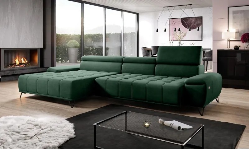 Narożnik PALLADIO MINI z elektryczną regulacją siedziska WERSAL