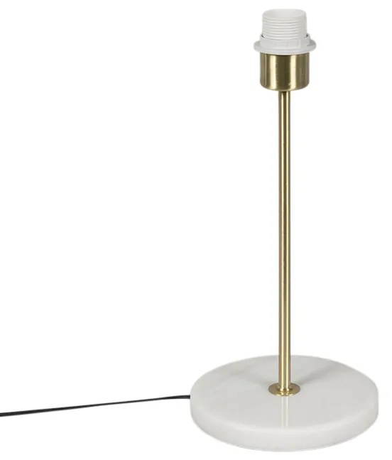 Klasyczna lampa stołowa mosiężna - Kaso Nowoczesny Oswietlenie wewnetrzne