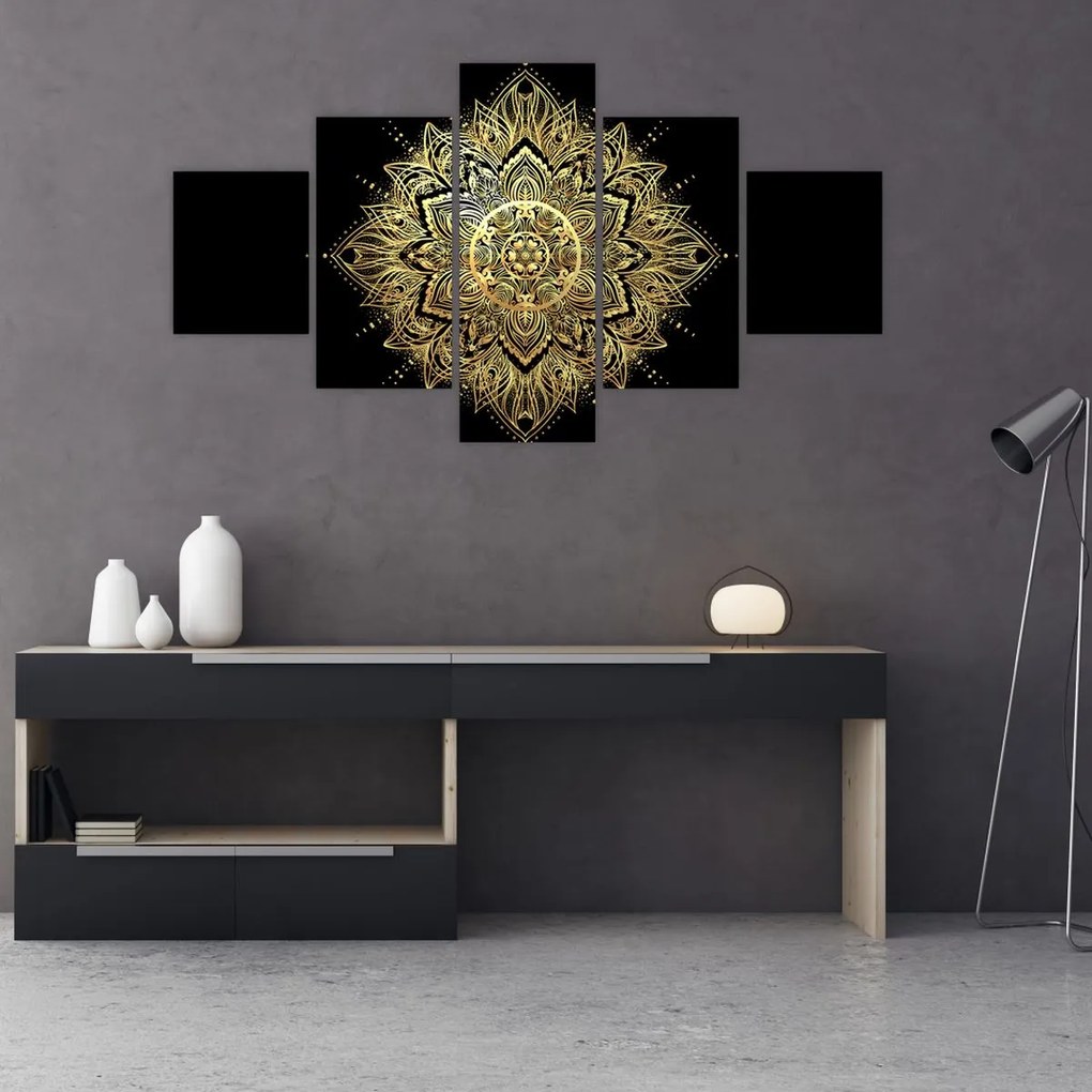 Obraz - Mandala bogactwa (125x70 cm)