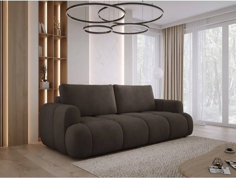 Sofa kanapa BOMO 3 osobowa z funkcją spania i pojemnikiem