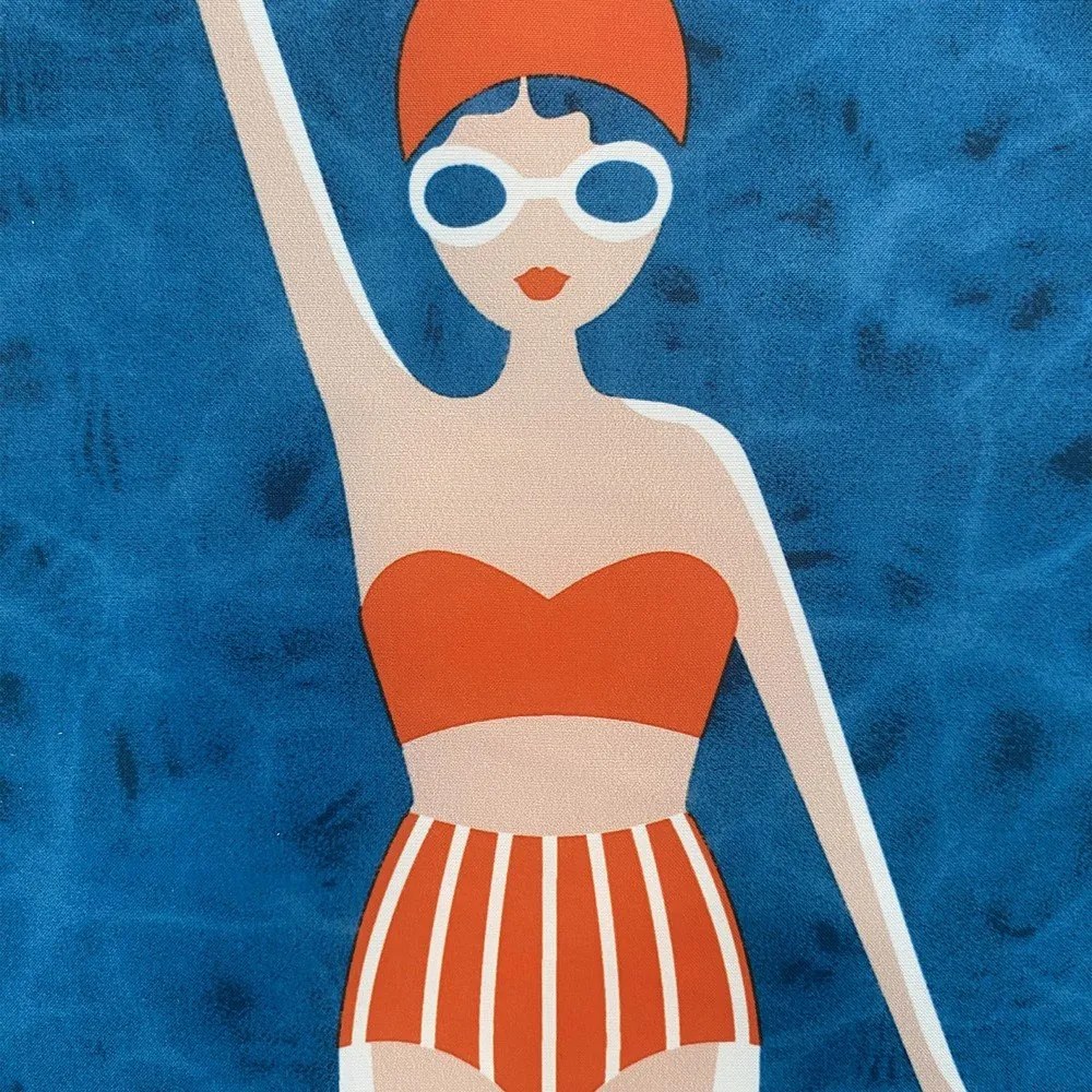 Zasłona prysznicowa 180x200 cm Baigneuses – Spirella