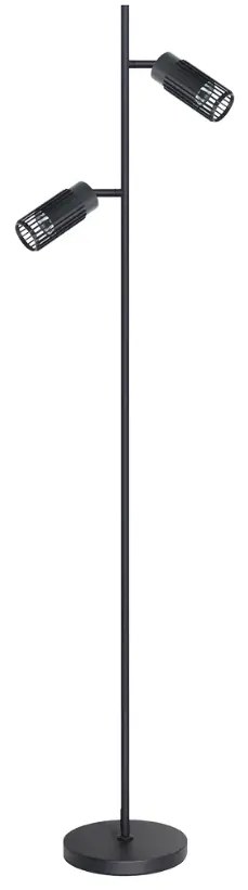 Nowoczesna Czarna Lampa Podłogowa T7-B55