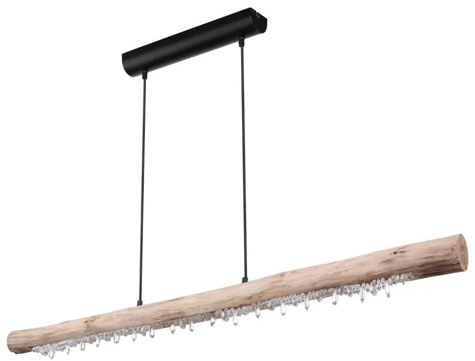 Globo 15354-20-LED ściemnialny żyrandol na lince FELICITAS LED/25W/230V beżowy