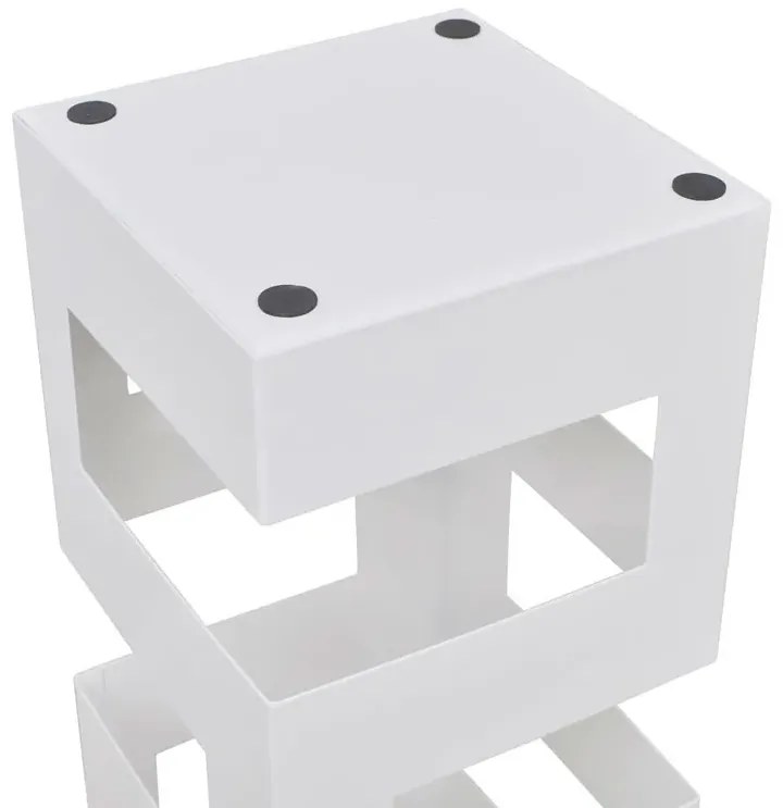 Biały designerski stojak na parasole W6-D79