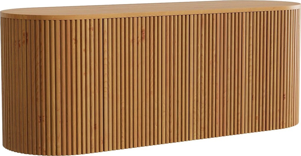 Szafka łazienkowa wisząca z drewna tekowego z kwadratową umywalką - 90 cm - TOWARI