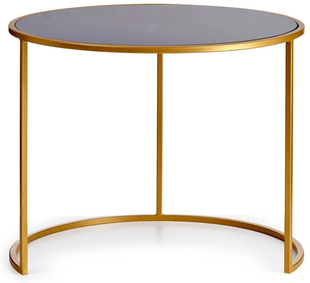 Zestaw stolików kawowych do salonu LUVO, metal, 2 sztuki