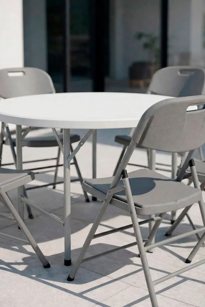 Zestaw 6 Krzese Resin