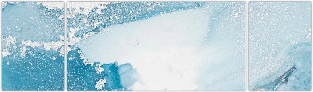 Obraz - Niebieski wystrój (170x50 cm)